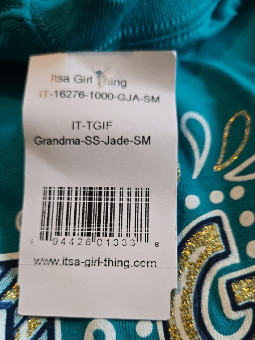 NWT This Grandma Is Fabulous TGIF Tee - Picture 5 of 5